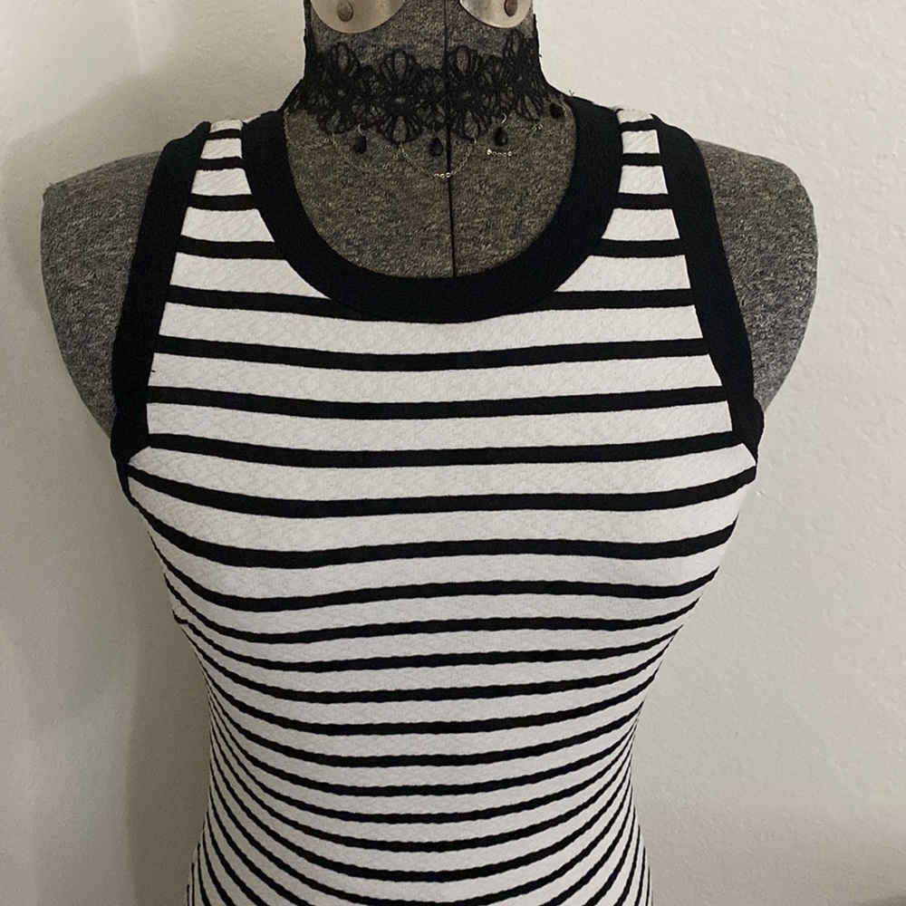Striped Bodycon Dress